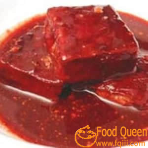 Fermented bean curd (red)